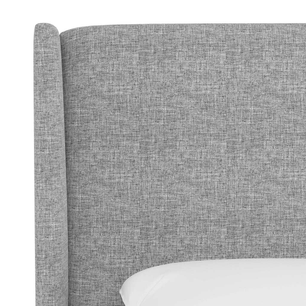 California King Gray Square Headboard S776559