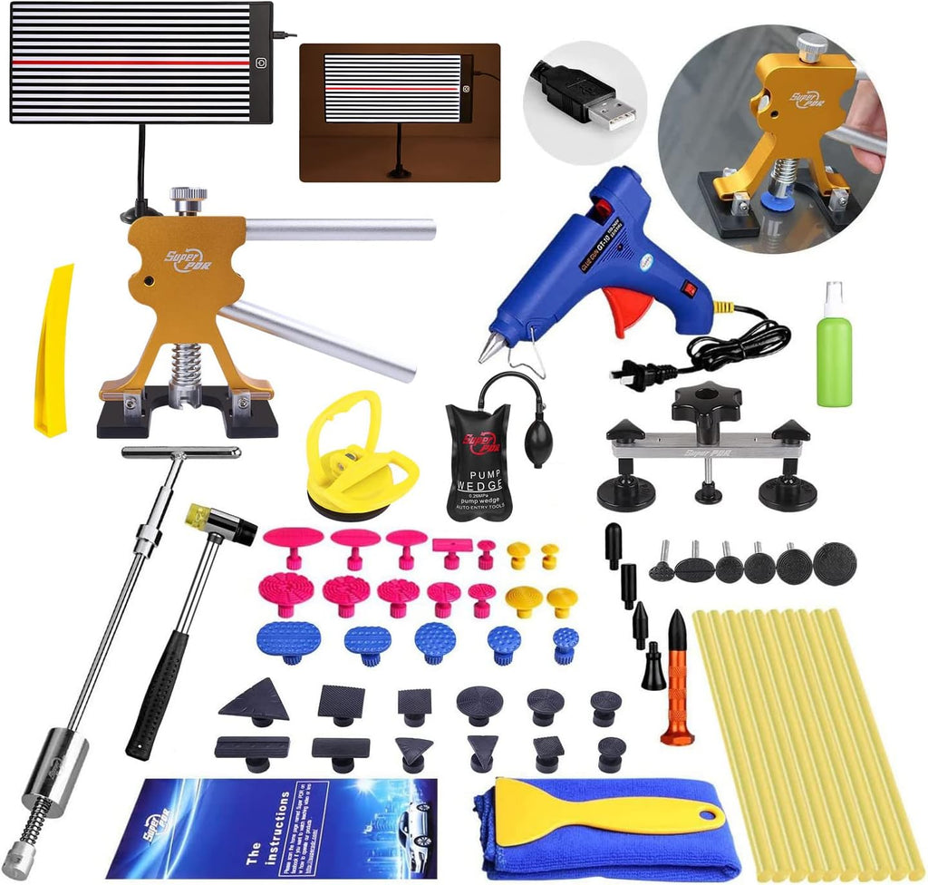 68 Pcs Paintless Dent Removal Tools Kit N1801
