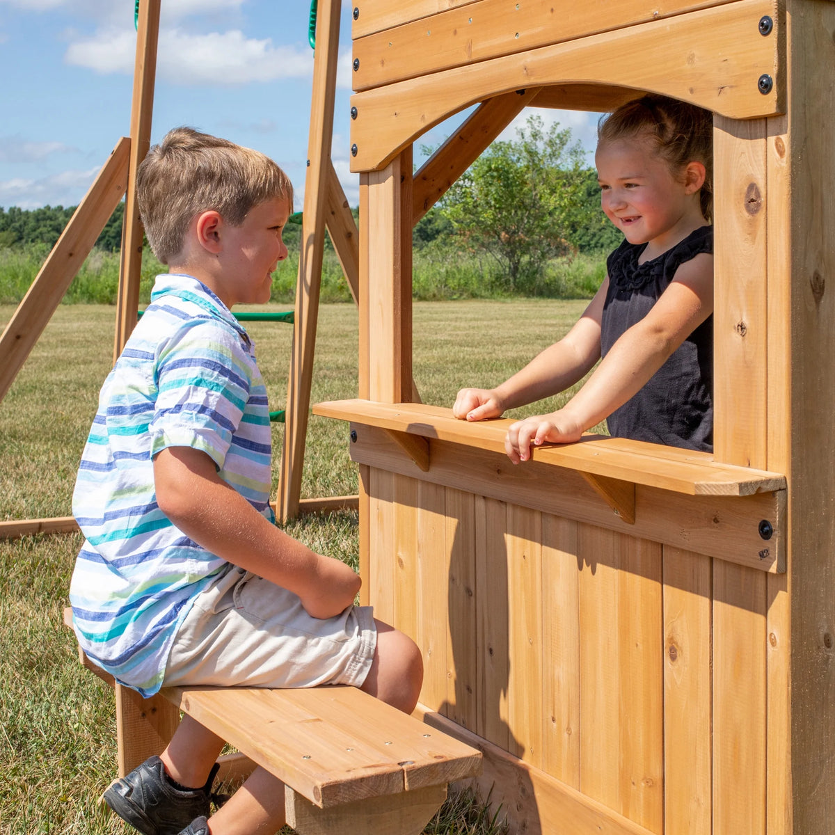 All Cedar Swing Set G99826