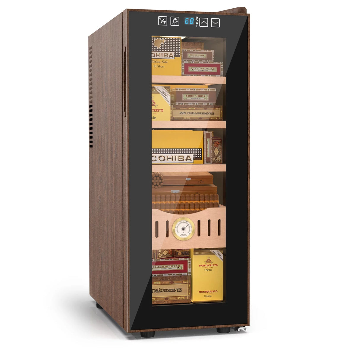 35L Electric Cigar Humidor with Cooling & Humidity Control T72563