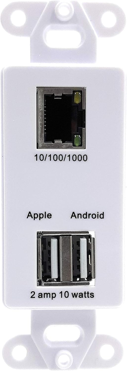 4 Port in-Wall Gigabit PoE Extender K10020