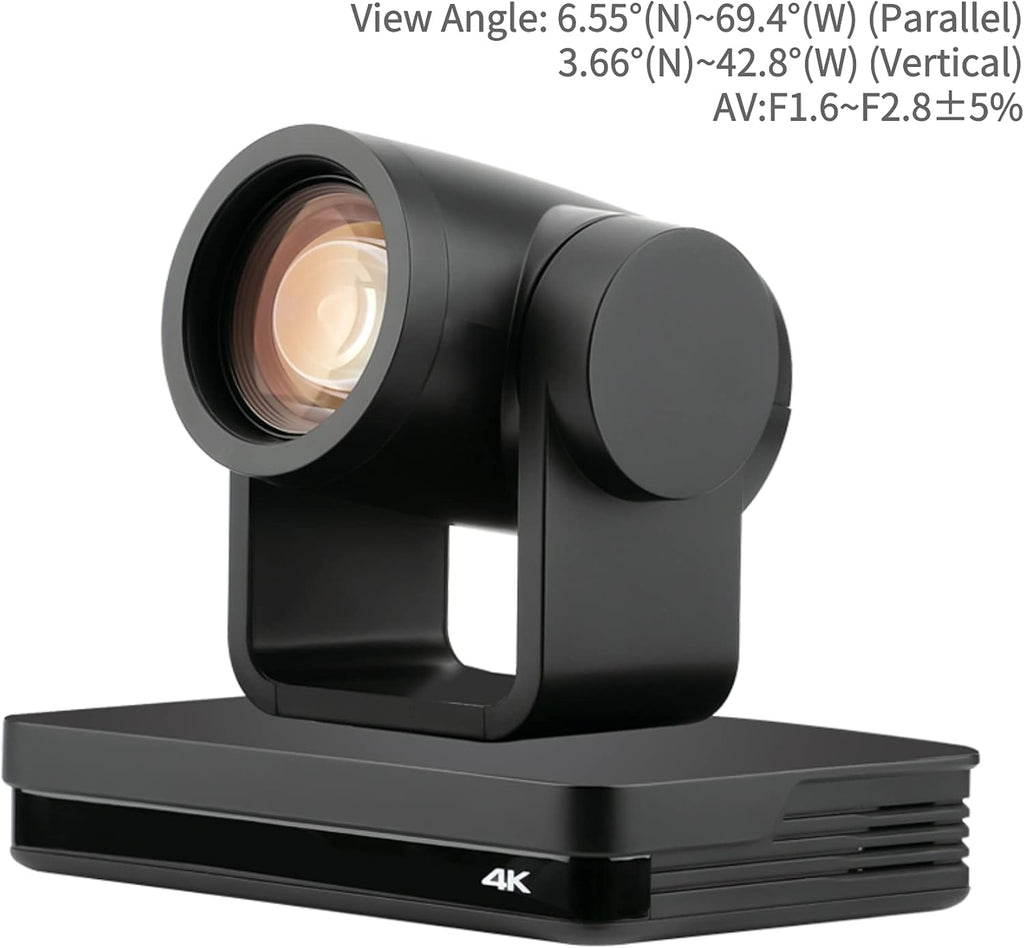 12X Optical Zoom 4K PoE Streaming Camera U8430