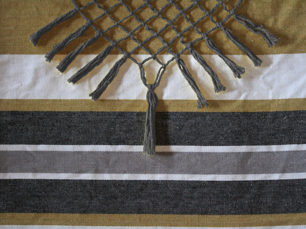 Grey Hammock Chair with Hanging Bar N9134