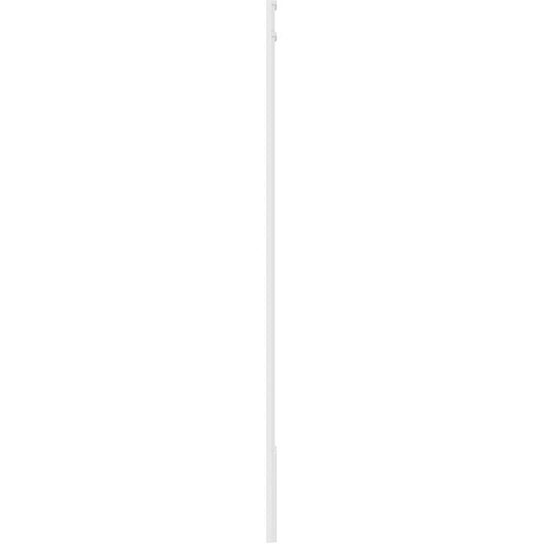 Flat Panel PVC Pilaster with Decorative Capital & Base (Pair) L633