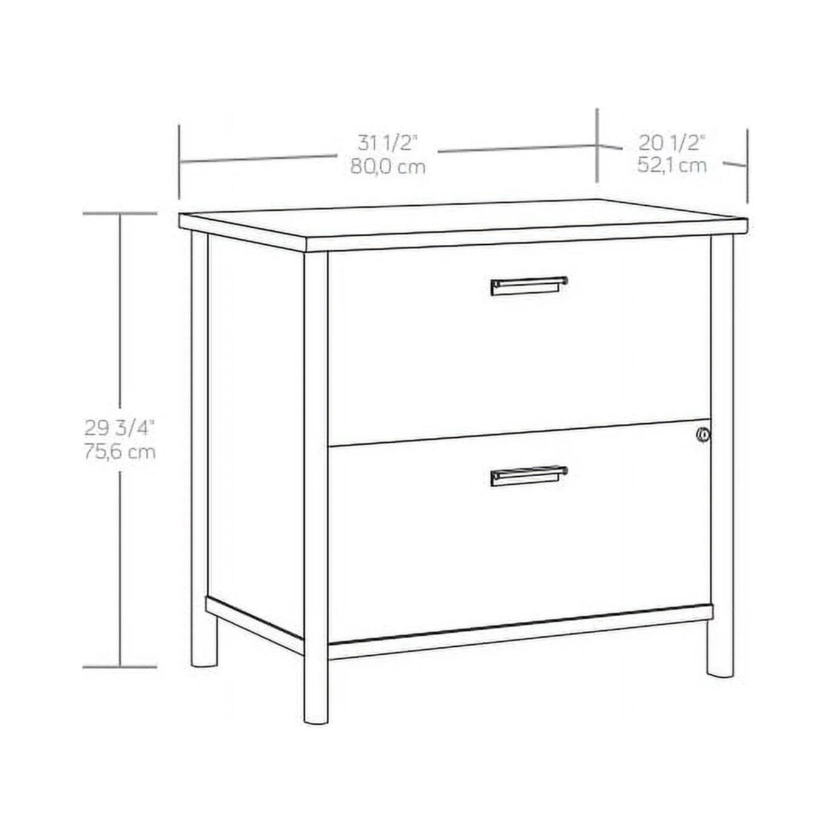 Engineered Wood Lateral File in Natural Maple Finish A57010