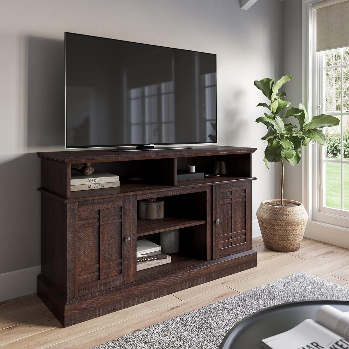 48 Inch Electric Fireplace TV Stand S461