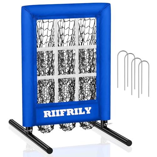 9 Hole Baseball Pitching Net with Strike Zone J4725