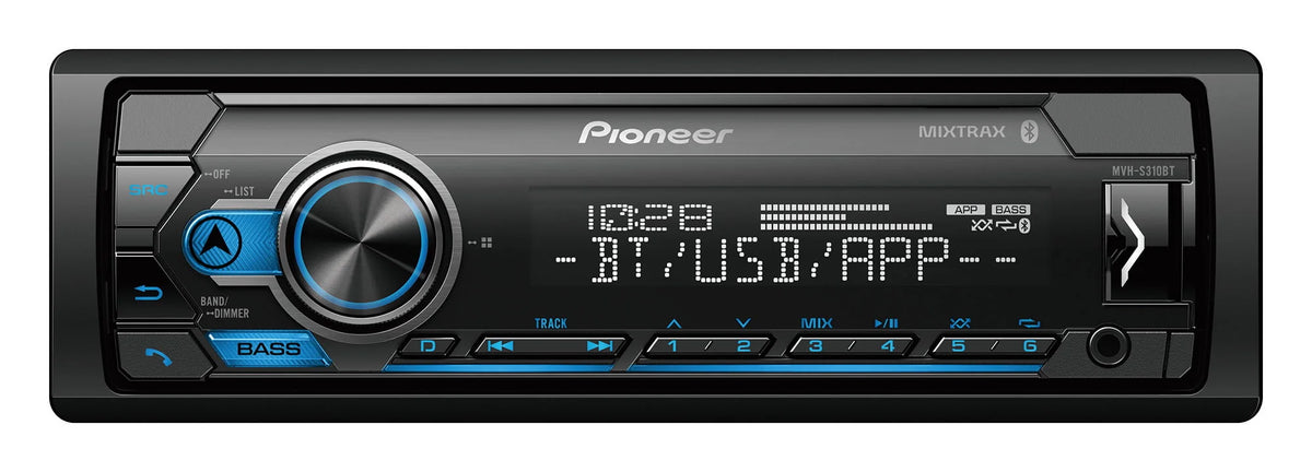 Single DIN Bluetooth Car Stereo U539