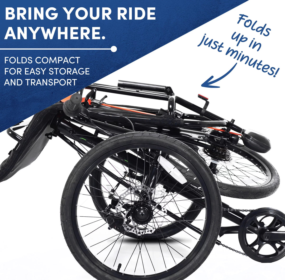 Black 3-Wheel Bike B783024