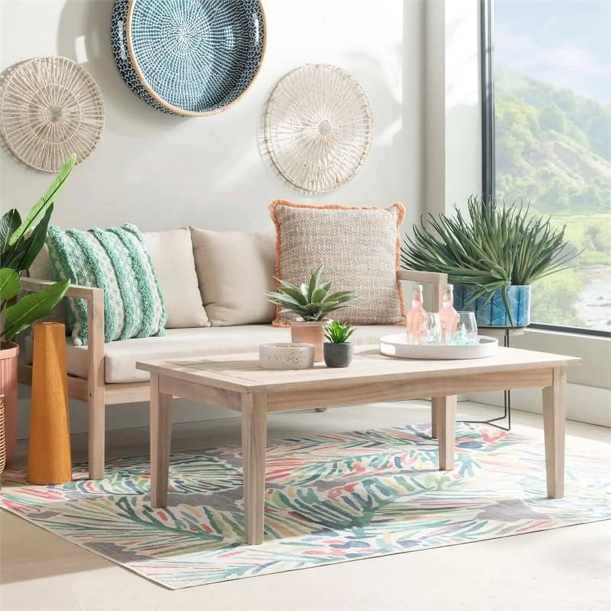 Wood Coffee Table R436