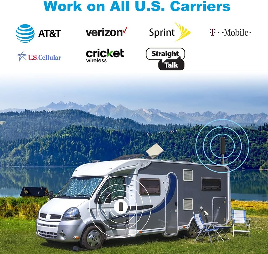Cell Phone Signal Booster Kit for RV or Truck U53836