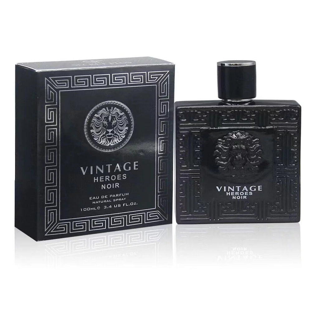 Vintage Heroes Noir and Vintage Blue Eau de Parfum Natural Spray 3.4 oz D983