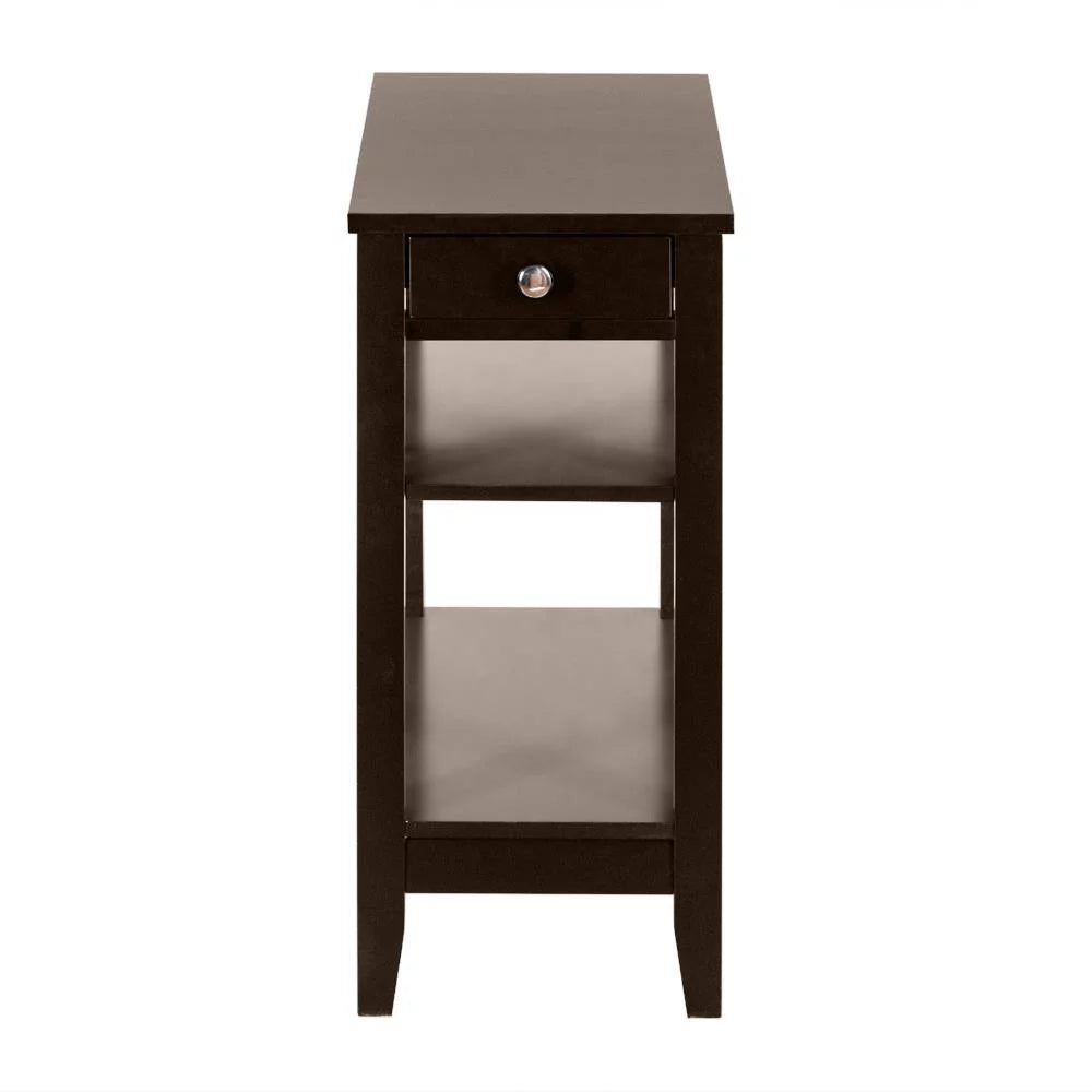 Narrow MDF 24 inch Chairside End Table R41441