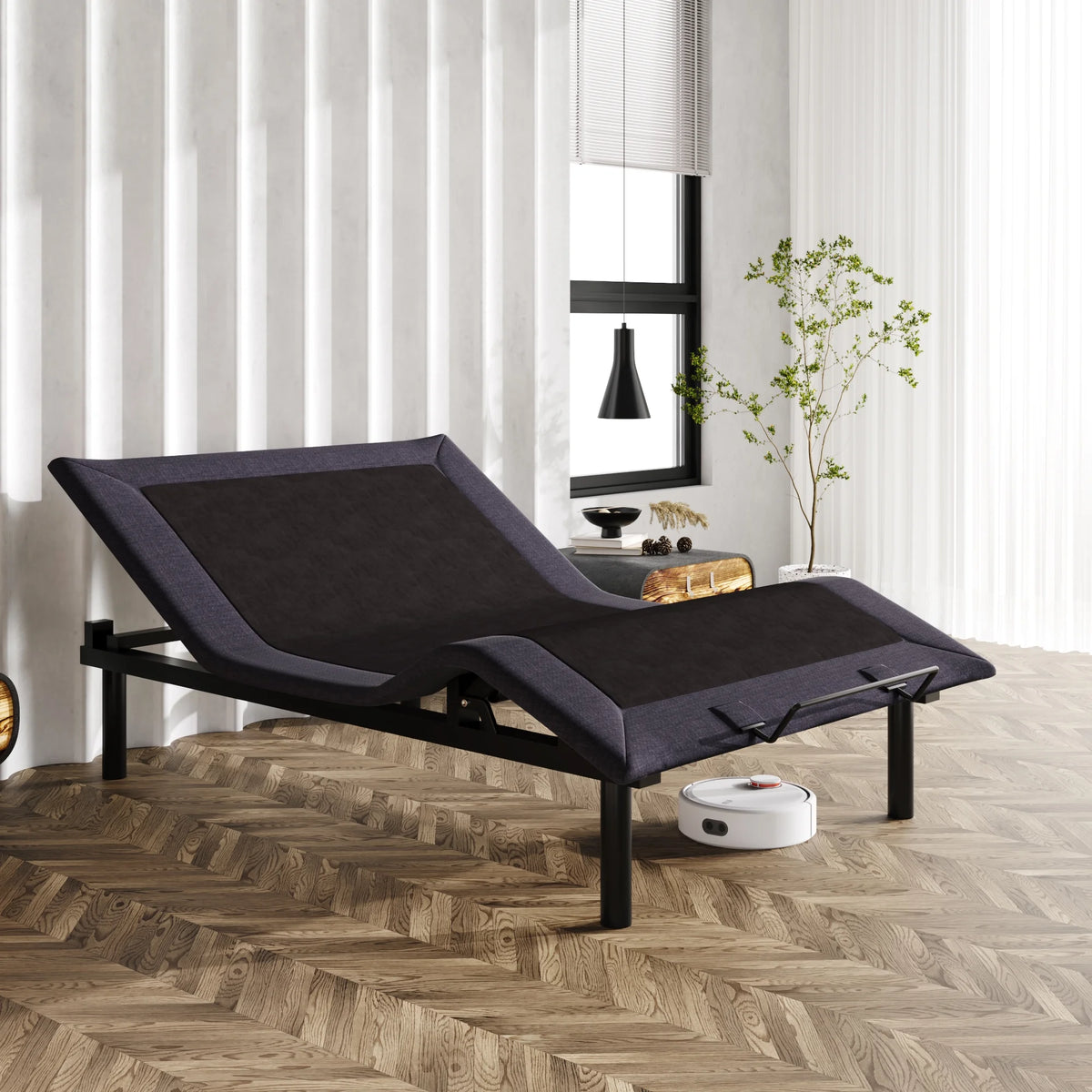 Queen Size Ergonomic Electric Adjustable Bed Base Frame Z911593