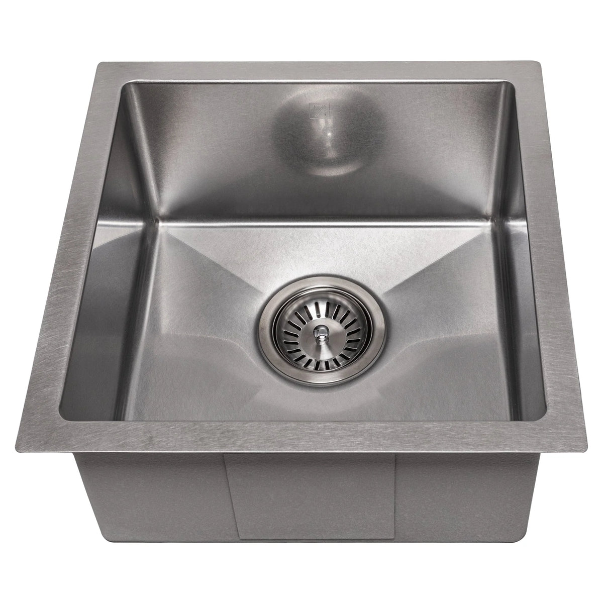 15 in. Undermount Single Bowl Stainless Steel Bar Kitchen Sink B2041