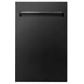 18 in. Black Stainless Steel Dishwasher E58854