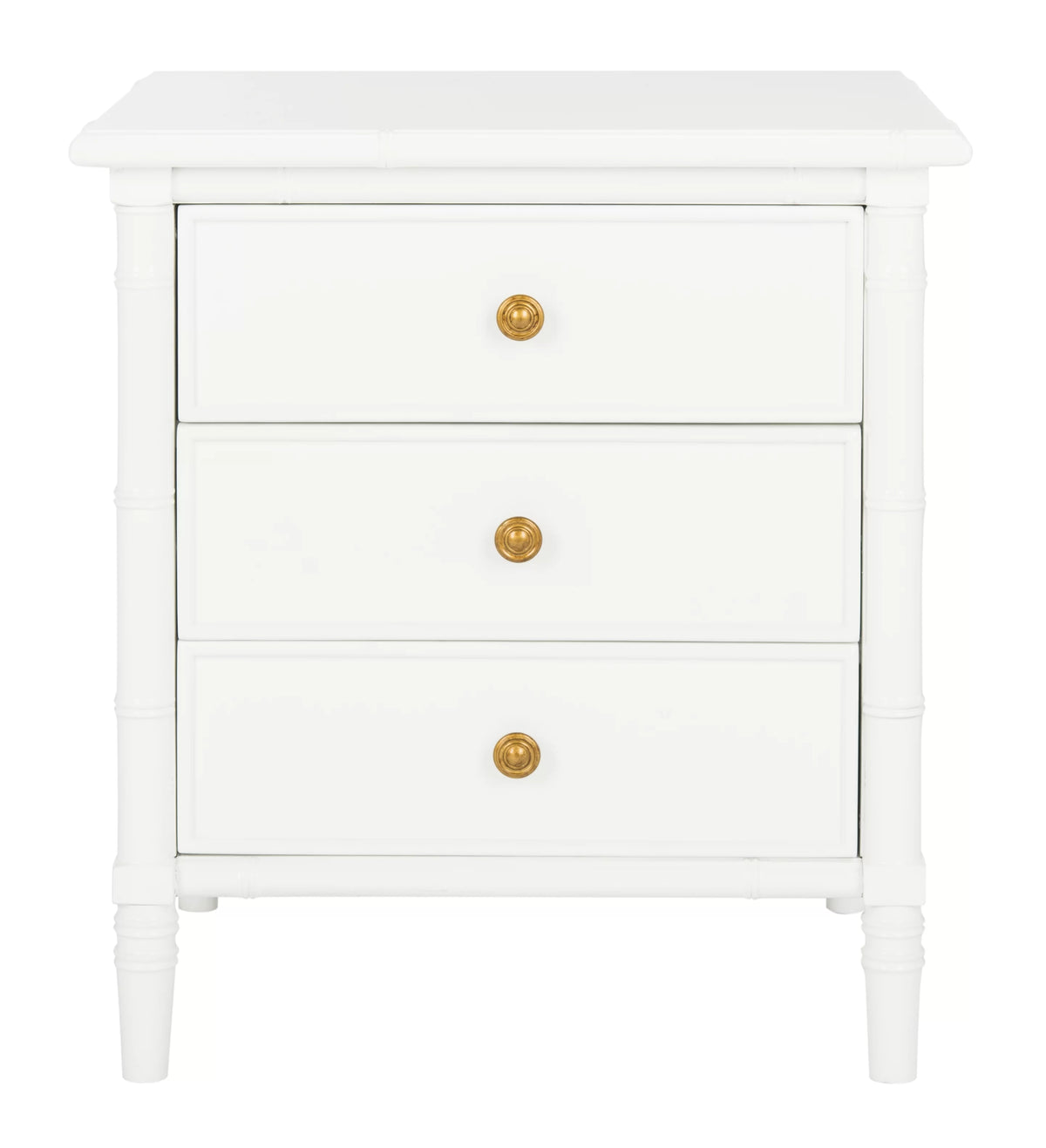 3 Drawer Bamboo Nightstand U307658