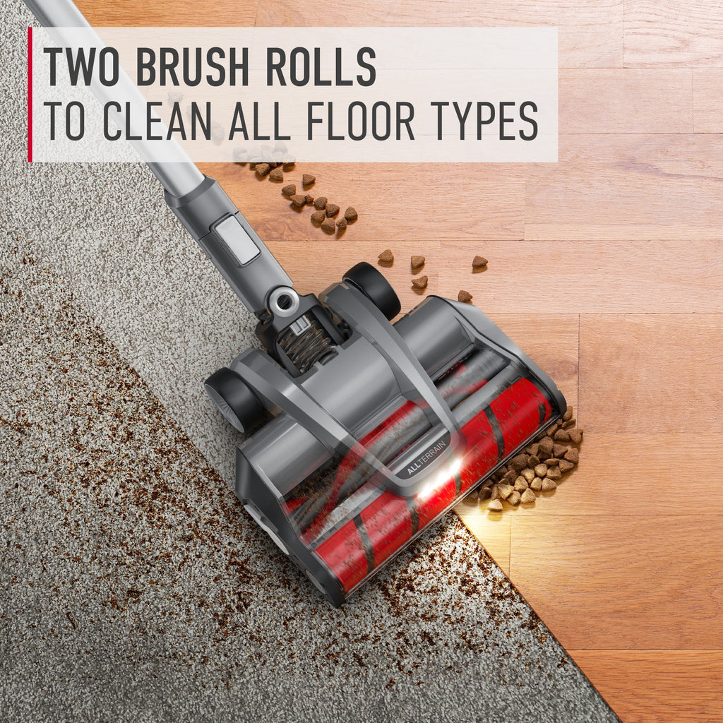 Cordless Stick Vacuum Cleaner with Dual Brush Roll Nozzle L505896