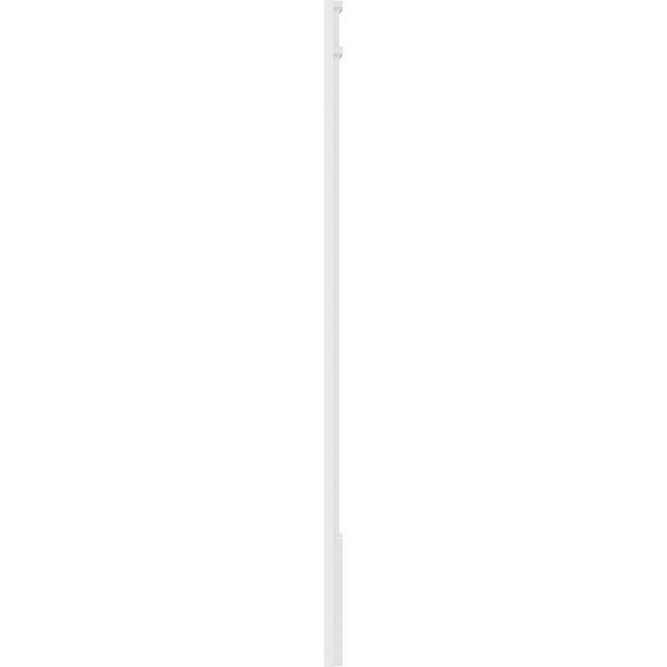 Flat Panel PVC Pilaster with Decorative Capital & Base (Pair) C83040