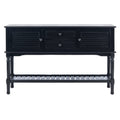 Black 2 Drawer 2 Door Console Table J5667