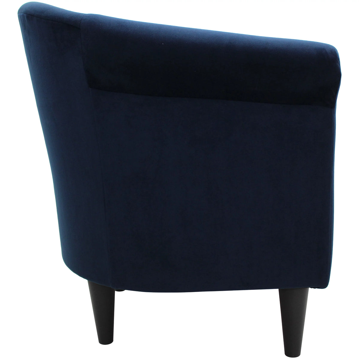 Faux Leather Bucket Accent Chair B2608