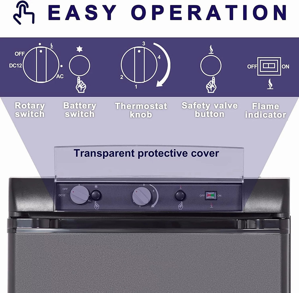 2.1 Cu ft Gas Portable Refrigerator U5035
