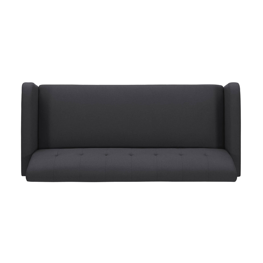 Charcoal Linen Armless Sofa L30841