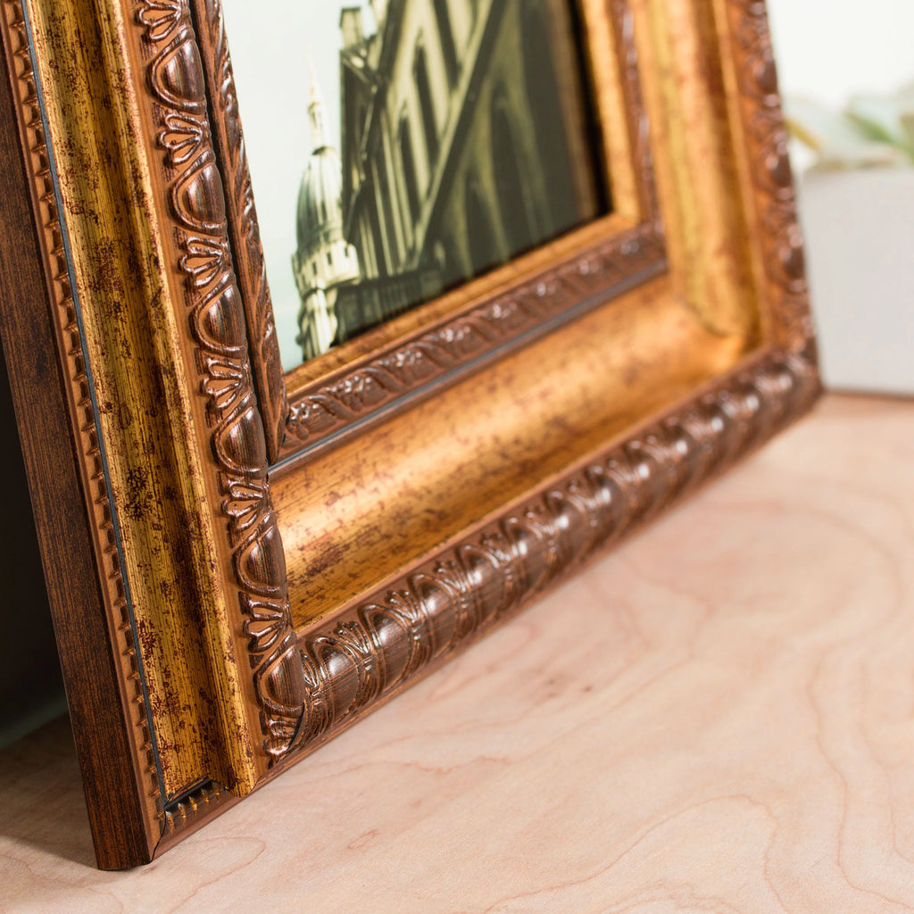 16x24 inch Aged Gold Picture Frame W21528