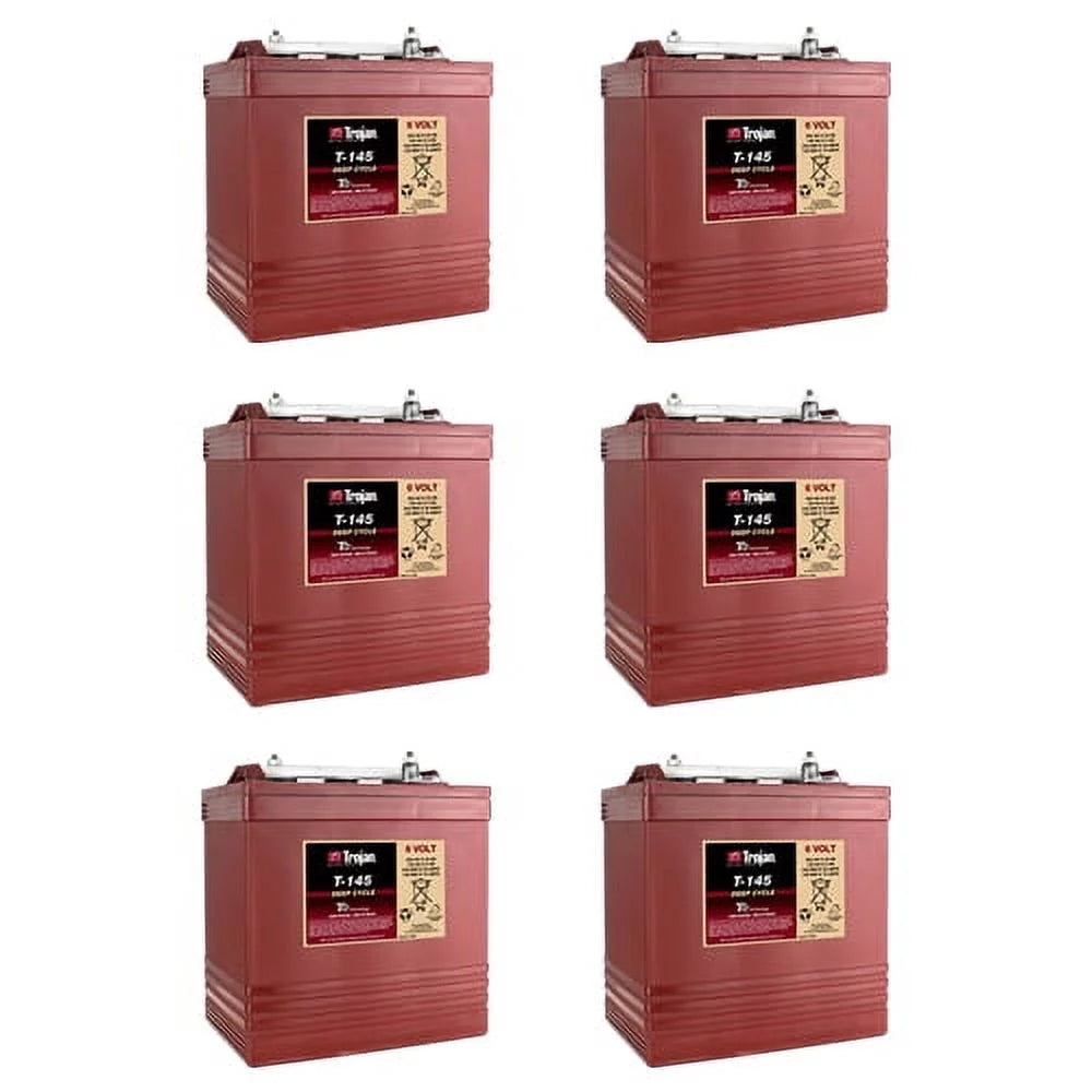 6 Volt 260 AH Deep Cycle Battery 6 Pack H6961