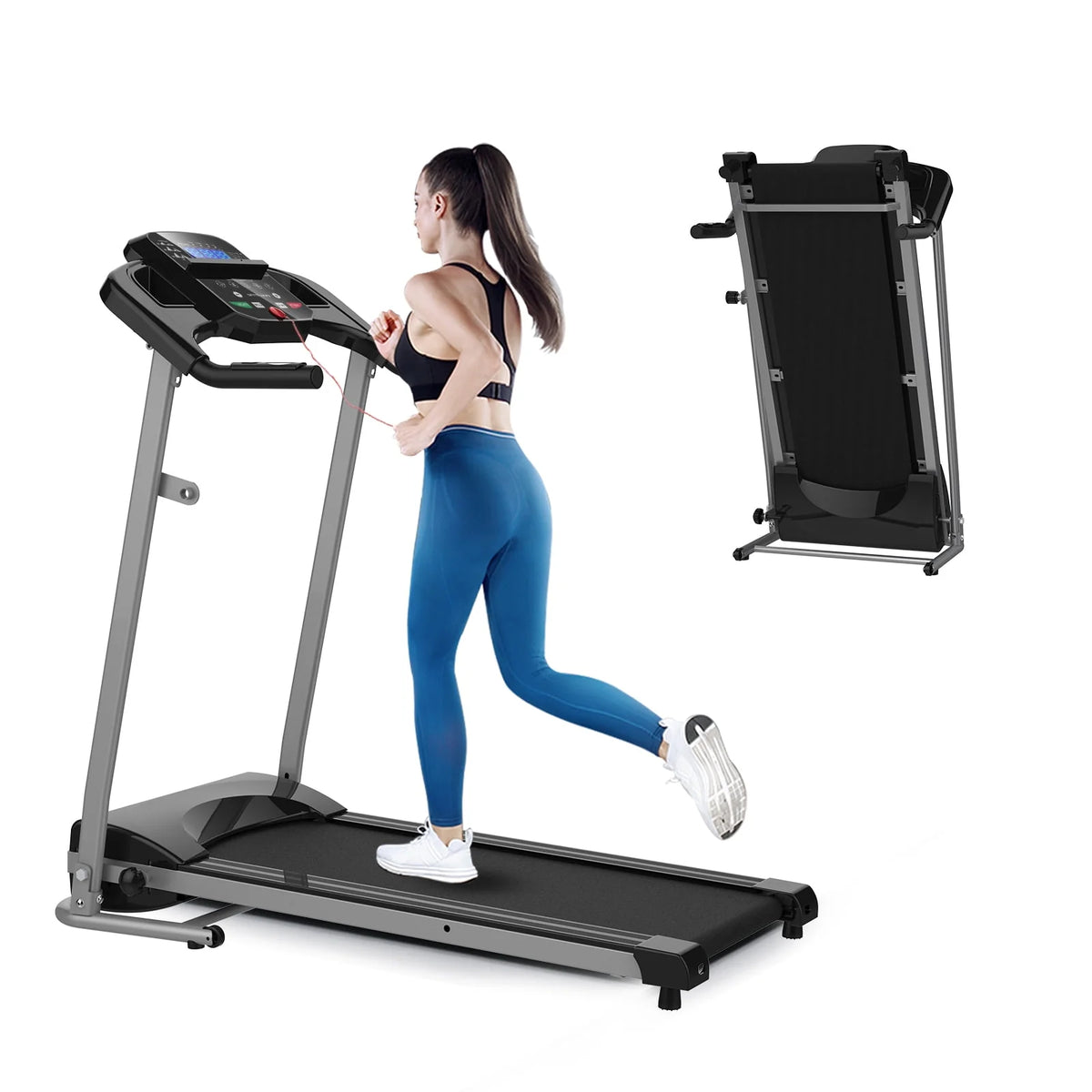 Folding Electric Treadmill L682649