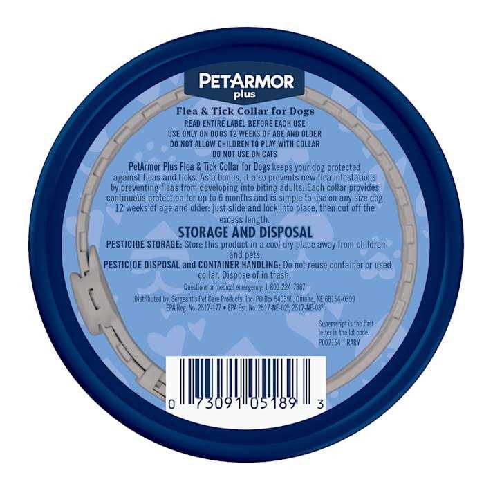 Flea & Tick Collar for Dogs X96691