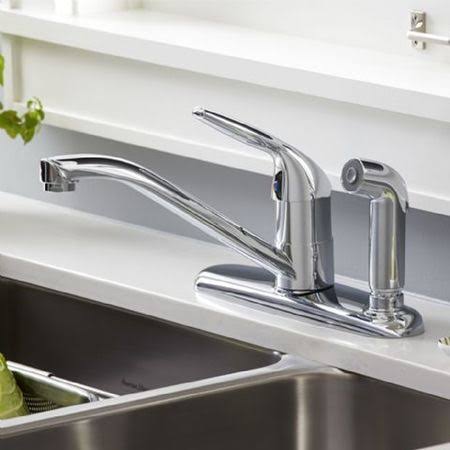 Polished Chrome Kitchen Faucet T326338