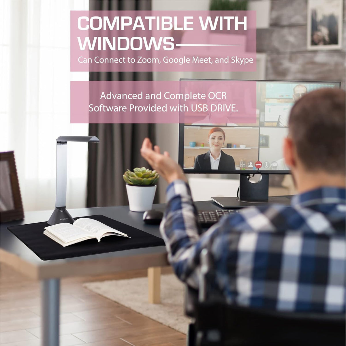 Portable 20MP Document Camera Scanner A99208