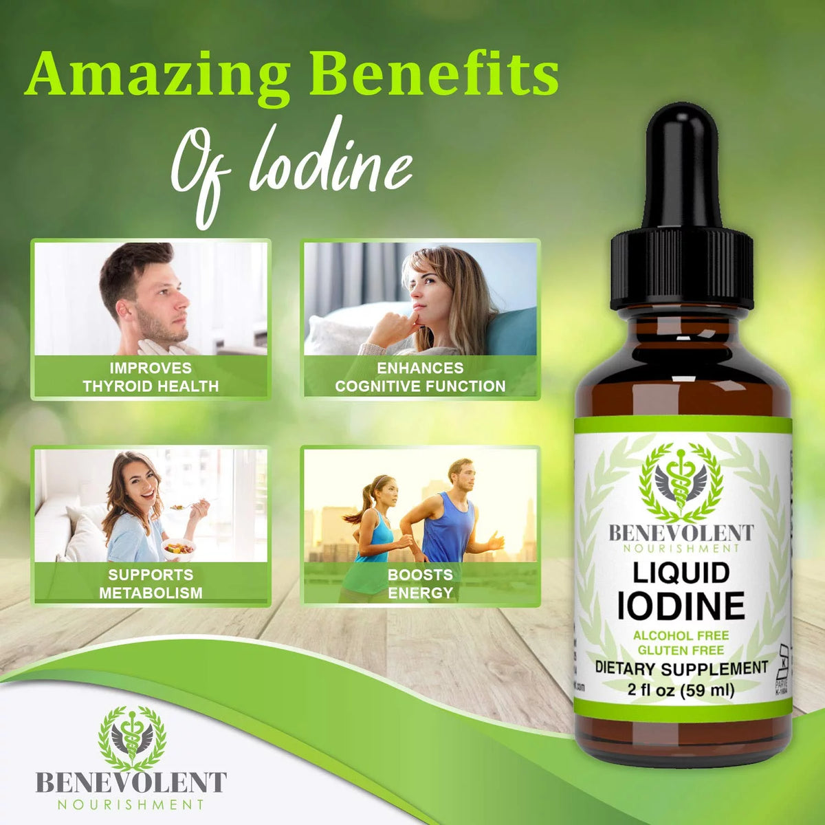 Liquid Iodine Potassium Drops 2oz J9551