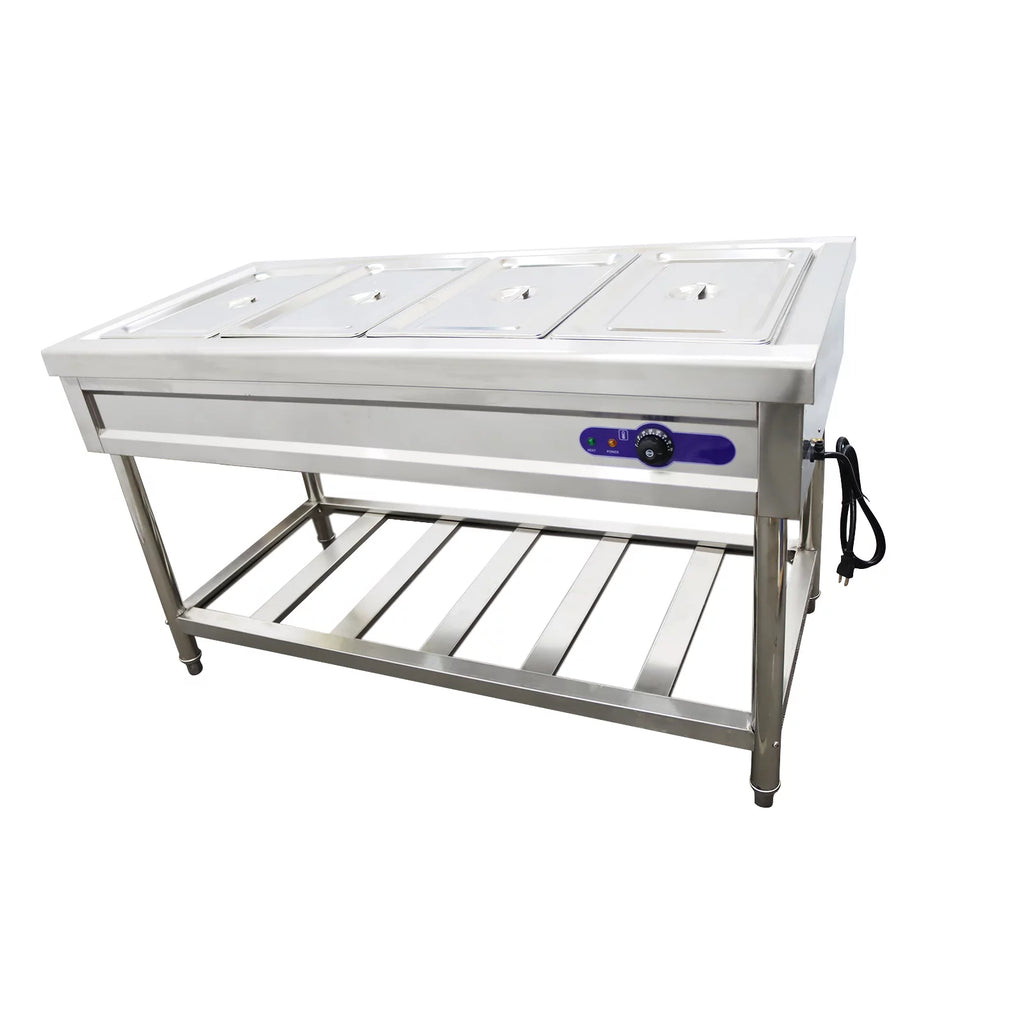 4 Well Stainless Steel Electric Food Warmer O814863