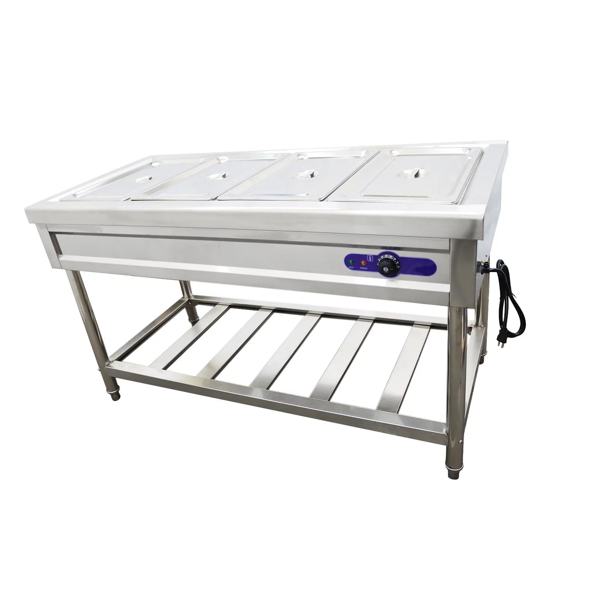4 Well Stainless Steel Electric Food Warmer O814863