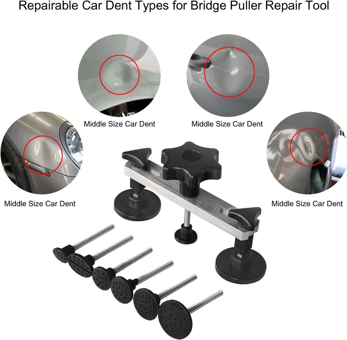 68 Pcs Paintless Dent Removal Tools Kit N1801