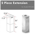 Outdoor Chimney Extension and Mounting Bracket R647