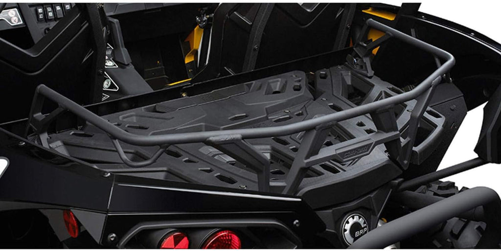 Black ATV Front and Rear Rack Extension H5380