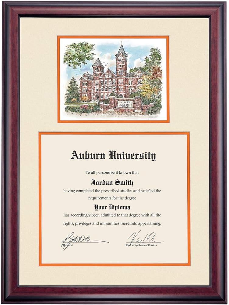Traditional 13 x 17 Diploma Frame M8430