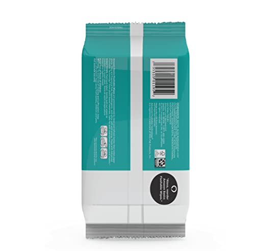 Flushable Adult Toilet Wipes, Fragrance Free, 126 Count S72524