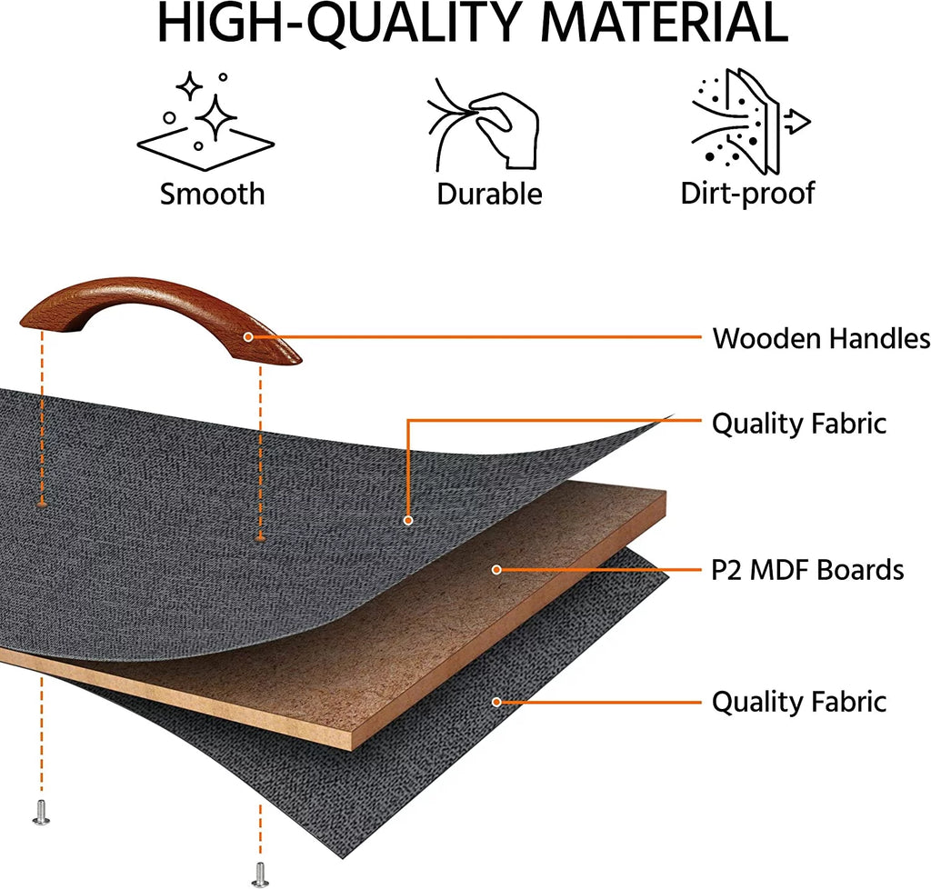 4 Drawer Fabric Storage Tower Organizer M186283