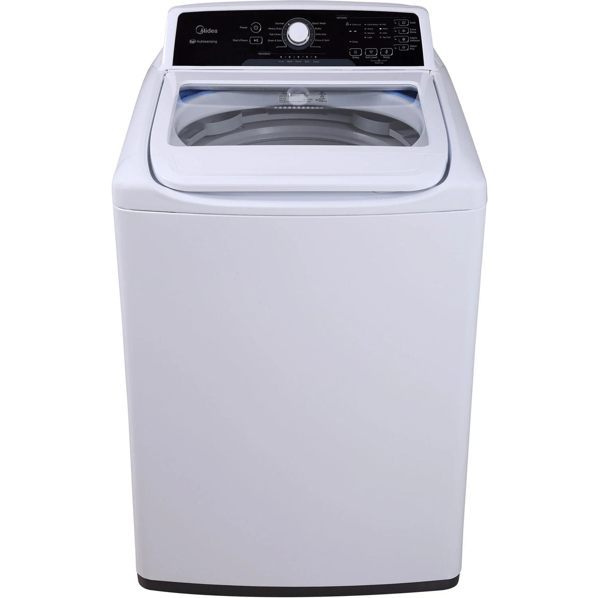 Top Load Impeller Washer in White Q492839