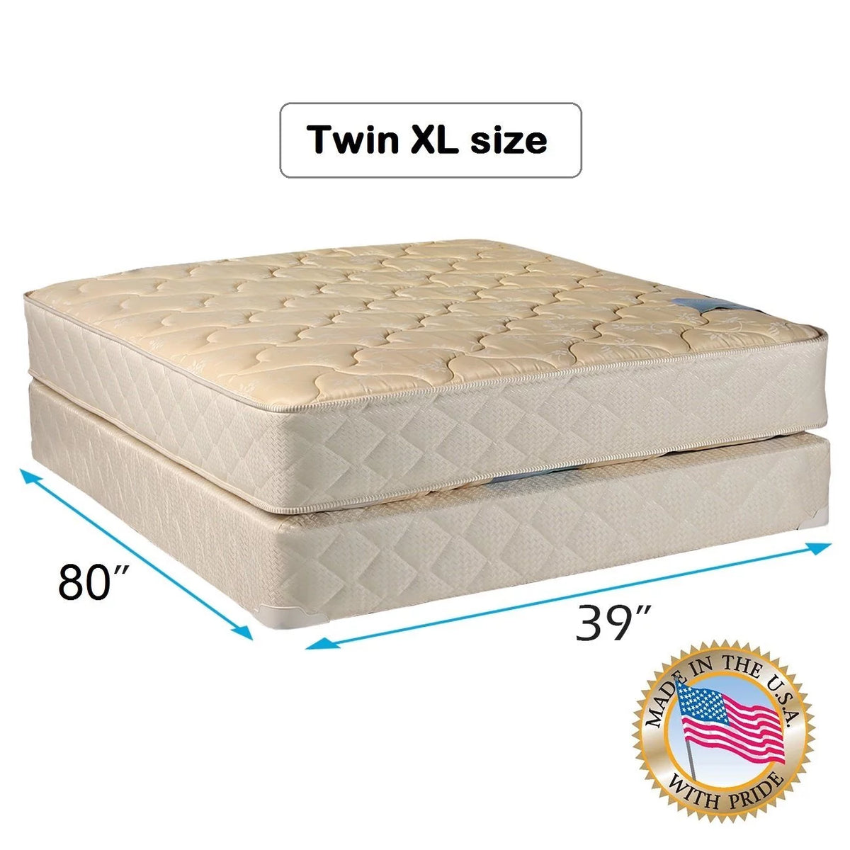 Twin XL Size Mattress and Box Spring Set M269269