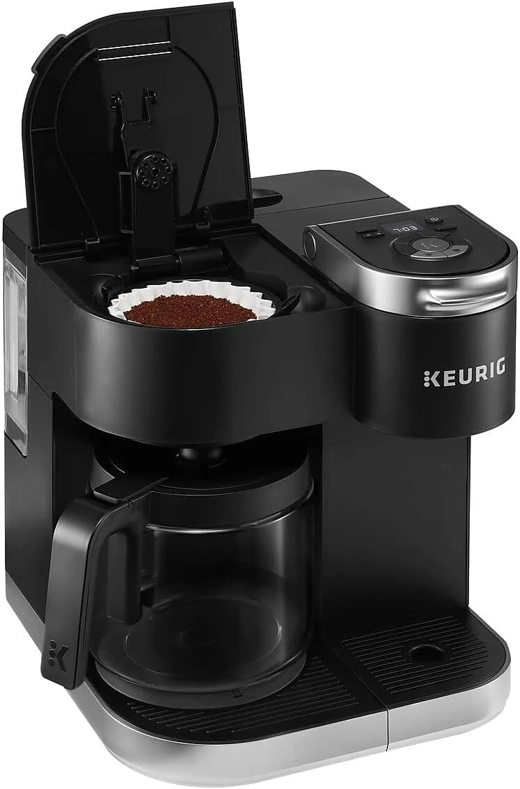 Black Single Serve & Carafe Coffee Maker W4080