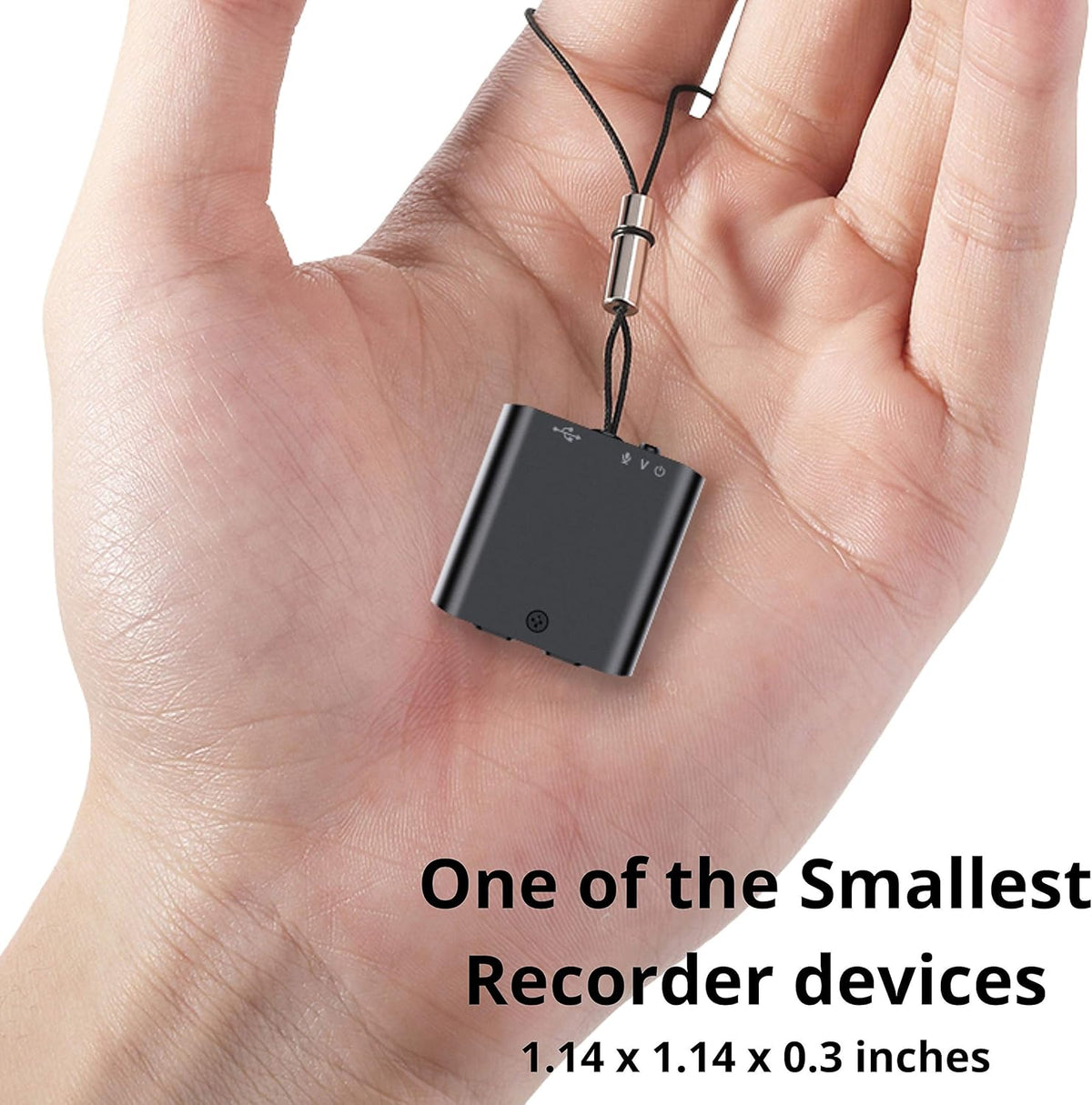 Mini Voice Activated Recorder 16 GB Pack of 2 U9169
