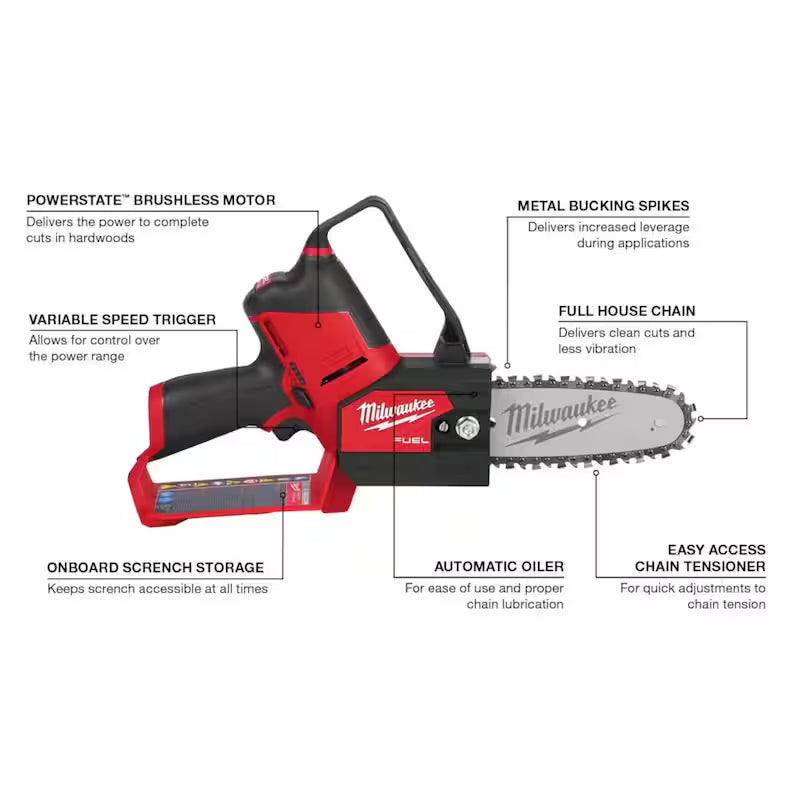 12V Lithium-Ion Brushless Cordless Pruning Saw D1070