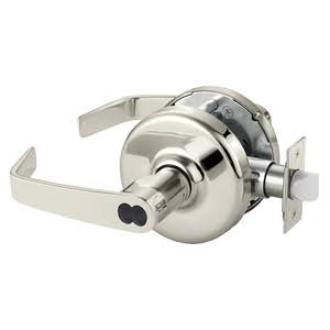 Bright Nickel Plated Clear Coated Cylindrical Lock A552919