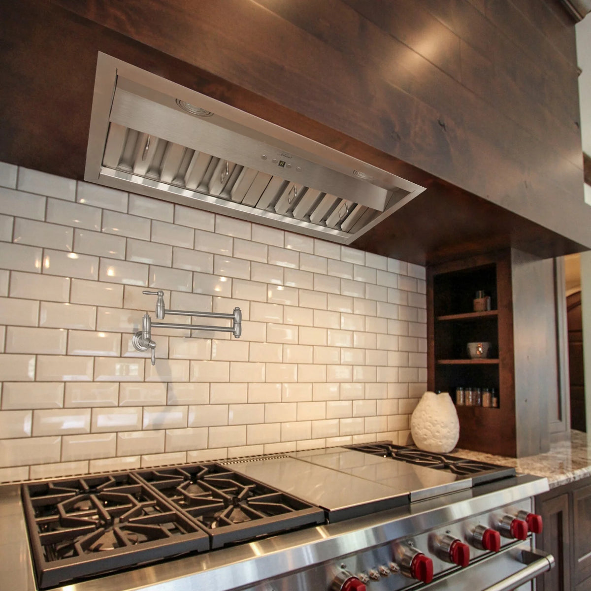 30 Inch Stainless Steel Ducted Range Hood Insert, 600 CFM S946803