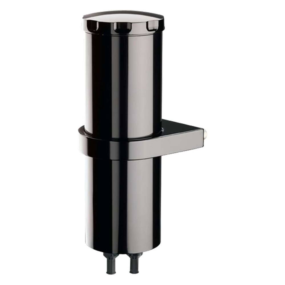 Black Overflow Tank with Bracket Z309